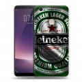 Дизайнерский пластиковый чехол для Vivo V7 Plus Heineken