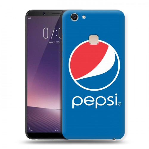 Дизайнерский пластиковый чехол для Vivo V7 Plus Pepsi