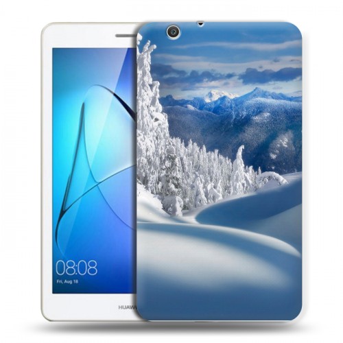 Дизайнерский силиконовый чехол для Huawei MediaPad T3 7 3G Зима