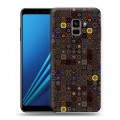 Дизайнерский пластиковый чехол для Samsung Galaxy A8 Plus (2018) Оптические иллюзии