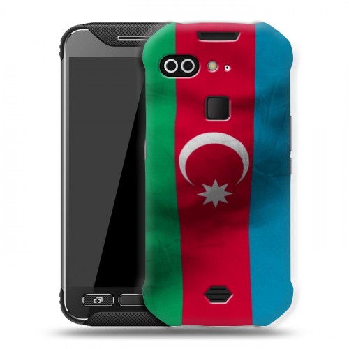 Дизайнерский силиконовый чехол для AGM X2 Флаг Азербайджана