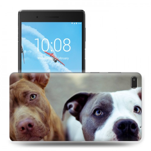 Дизайнерский силиконовый чехол для Lenovo Tab 4 7 Собаки
