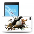 Дизайнерский силиконовый чехол для Lenovo Tab 4 7 Essential Кунг-фу панда