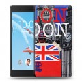 Дизайнерский силиконовый чехол для Lenovo Tab 4 7 Essential Дух Лондона