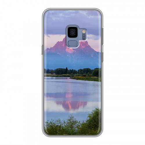 Дизайнерский пластиковый чехол для Samsung Galaxy S9 озеро