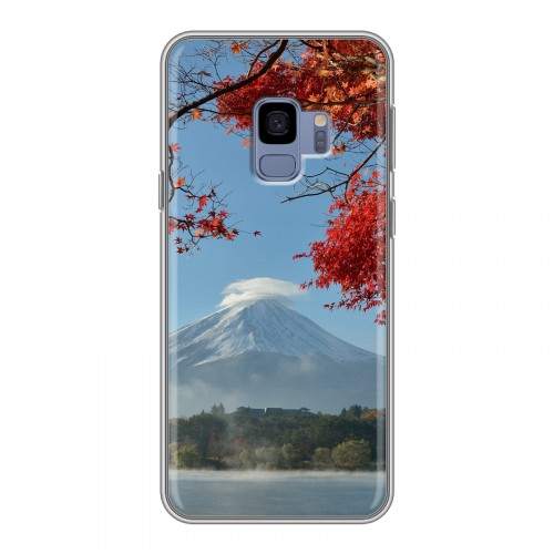 Дизайнерский пластиковый чехол для Samsung Galaxy S9 вулкан