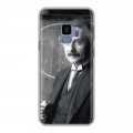 Дизайнерский пластиковый чехол для Samsung Galaxy S9 Альберт Эйнштейн