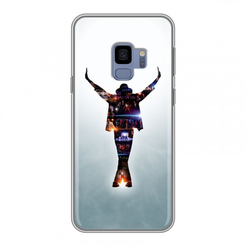 Дизайнерский пластиковый чехол для Samsung Galaxy S9 Майкл Джексон