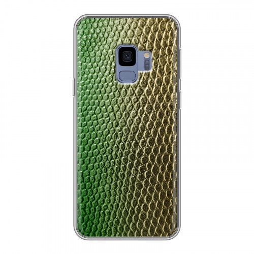 Дизайнерский пластиковый чехол для Samsung Galaxy S9 Кожа змей