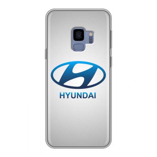 Дизайнерский пластиковый чехол для Samsung Galaxy S9 Hyundai