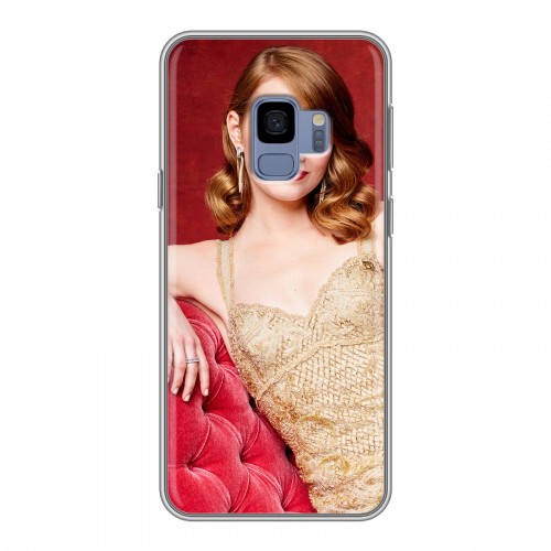 Дизайнерский пластиковый чехол для Samsung Galaxy S9 Эмма Стоун