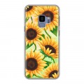 Дизайнерский пластиковый чехол для Samsung Galaxy S9 Романтик цветы
