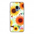 Дизайнерский пластиковый чехол для Samsung Galaxy S9 Органические цветы