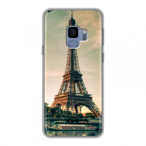 Дизайнерский пластиковый чехол для Samsung Galaxy S9 Париж