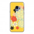 Дизайнерский пластиковый чехол для Samsung Galaxy S9 Цветы кимоно