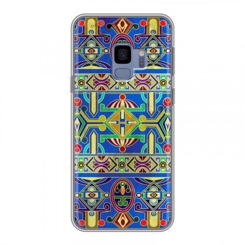Дизайнерский пластиковый чехол для Samsung Galaxy S9 Тибетские искусства