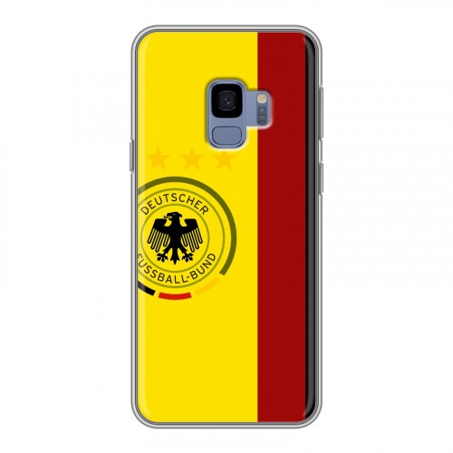 Дизайнерский пластиковый чехол для Samsung Galaxy S9 Флаг Германии