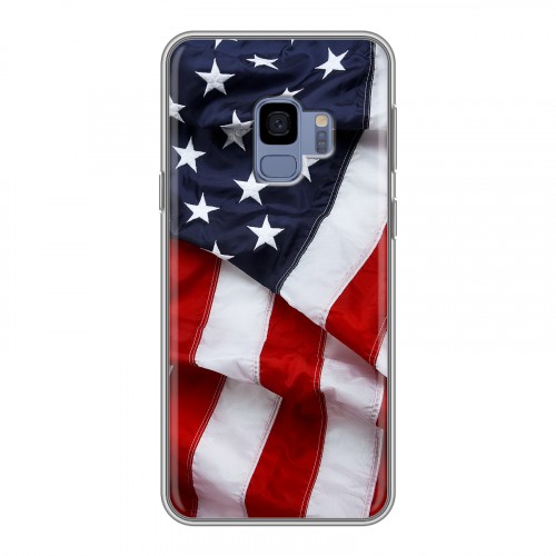 Дизайнерский пластиковый чехол для Samsung Galaxy S9 Флаг США