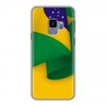 Дизайнерский пластиковый чехол для Samsung Galaxy S9 Флаг Бразилии