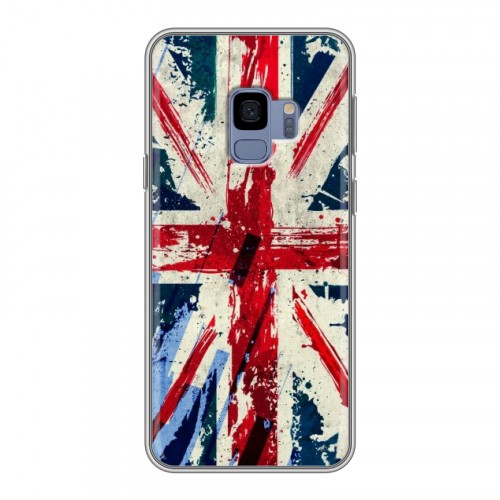 Дизайнерский пластиковый чехол для Samsung Galaxy S9 Флаг Британии