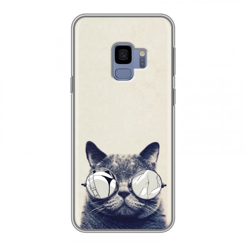 Дизайнерский пластиковый чехол для Samsung Galaxy S9 Кошки