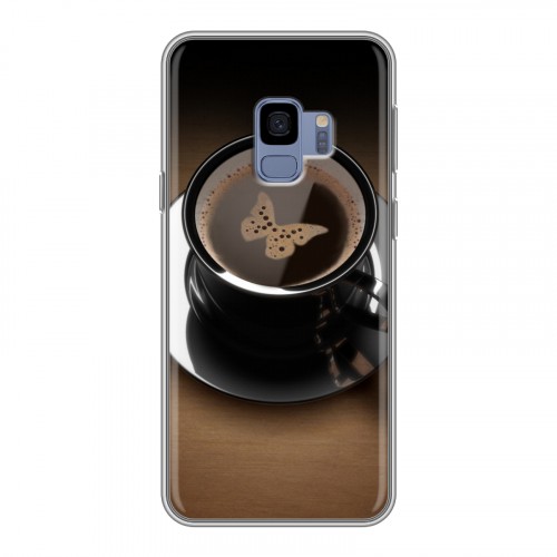 Дизайнерский пластиковый чехол для Samsung Galaxy S9 Кофе напиток