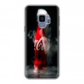 Дизайнерский пластиковый чехол для Samsung Galaxy S9 Coca-cola