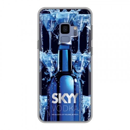 Дизайнерский пластиковый чехол для Samsung Galaxy S9 Skyy Vodka