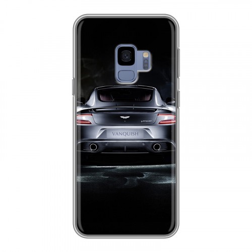 Дизайнерский пластиковый чехол для Samsung Galaxy S9 Aston Martin