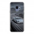 Дизайнерский пластиковый чехол для Samsung Galaxy S9 Aston Martin