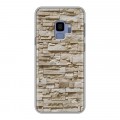 Дизайнерский пластиковый чехол для Samsung Galaxy S9 Текстура камня