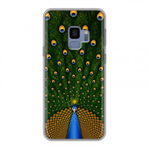 Дизайнерский пластиковый чехол для Samsung Galaxy S9 Павлины