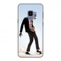 Дизайнерский пластиковый чехол для Samsung Galaxy S9 Майкл Джексон