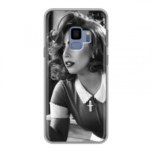 Дизайнерский пластиковый чехол для Samsung Galaxy S9 Леди Гага