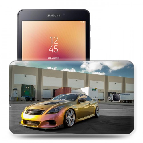 Дизайнерский силиконовый чехол для Samsung Galaxy Tab A 8.0 (2017) infiniti
