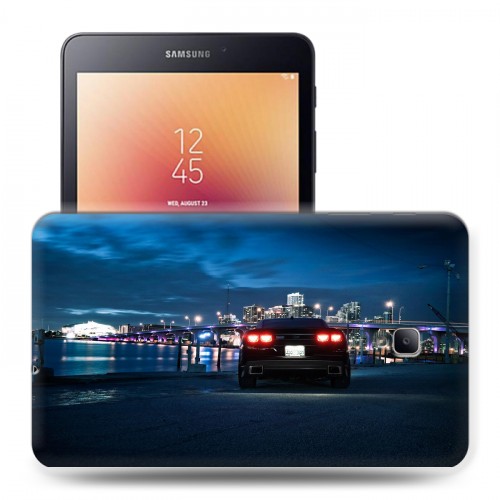 Дизайнерский силиконовый чехол для Samsung Galaxy Tab A 8.0 (2017) chevrolet