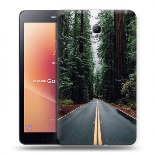 Дизайнерский силиконовый чехол для Samsung Galaxy Tab A 8.0 (2017) лес