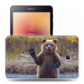 Дизайнерский силиконовый чехол для Samsung Galaxy Tab A 8.0 (2017) Медведи