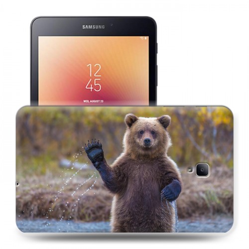 Дизайнерский силиконовый чехол для Samsung Galaxy Tab A 8.0 (2017) Медведи