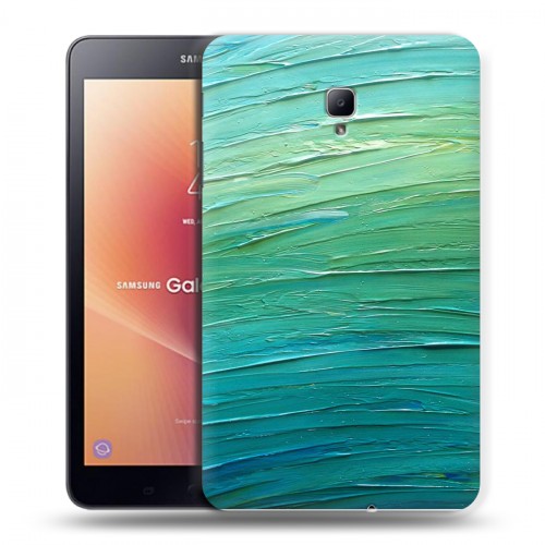 Дизайнерский силиконовый чехол для Samsung Galaxy Tab A 8.0 (2017) Мазки краски