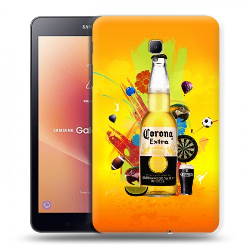 Дизайнерский силиконовый чехол для Samsung Galaxy Tab A 8.0 (2017) Corona
