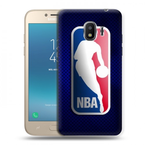 Дизайнерский пластиковый чехол для Samsung Galaxy J2 (2018) НБА