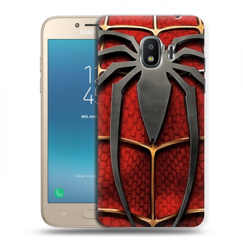 Дизайнерский пластиковый чехол для Samsung Galaxy J2 (2018) Человек-паук