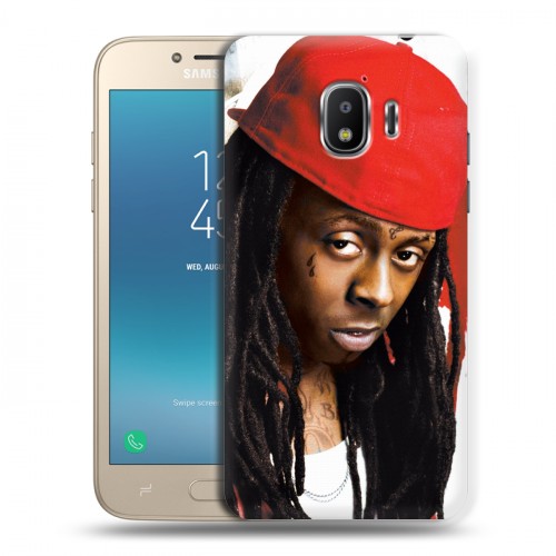 Дизайнерский пластиковый чехол для Samsung Galaxy J2 (2018) Lil Wayne