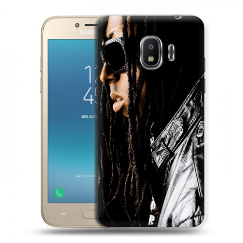 Дизайнерский пластиковый чехол для Samsung Galaxy J2 (2018) Lil Wayne