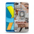 Дизайнерский пластиковый чехол для Huawei Honor 9 Lite Коллаж