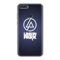 Дизайнерский силиконовый чехол для Huawei P Smart Linkin Park