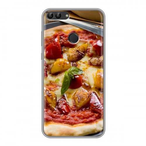 Дизайнерский силиконовый чехол для Huawei P Smart Пицца