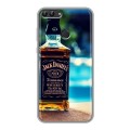 Дизайнерский силиконовый чехол для Huawei P Smart Jack Daniels