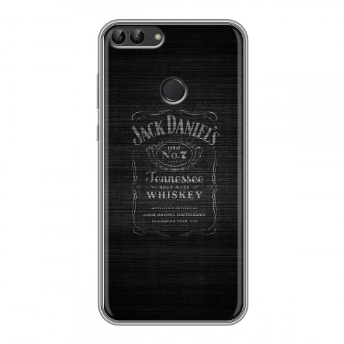 Дизайнерский силиконовый чехол для Huawei P Smart Jack Daniels